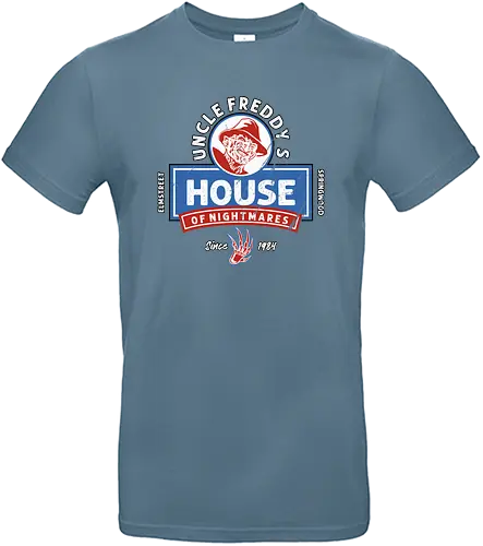 uncle freddy's - horror, halloween, cool, cute, movie, logo, nightmare, dream, monster - Standard T-Shirt