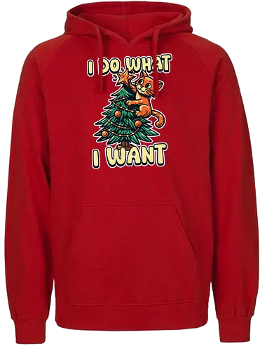 I do what I want - Fairtrade Hoodie