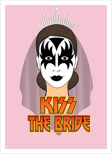 Kiss The Bride Rock Art