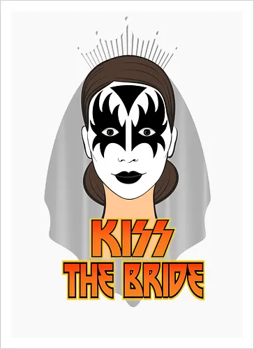Kiss The Bride Rock Art