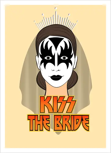 Kiss The Bride Rock Art