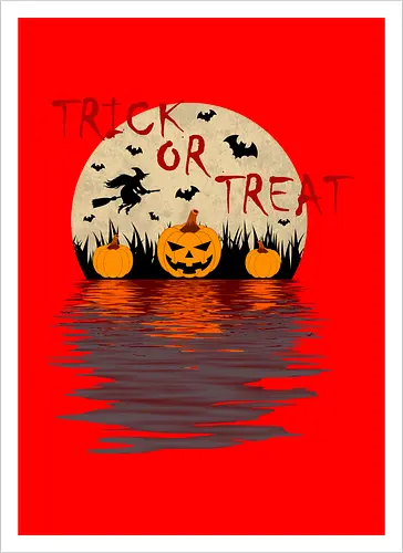 Trick Or Treat Halloween Art