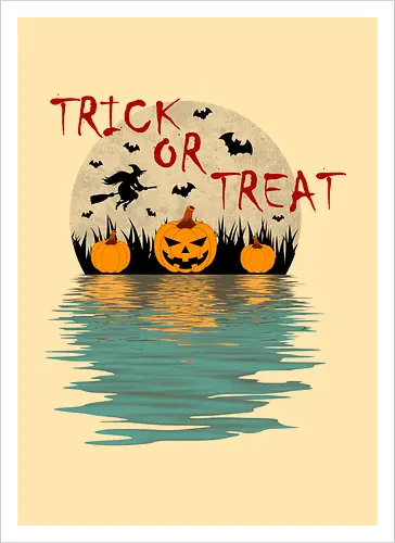 Trick Or Treat Halloween Art