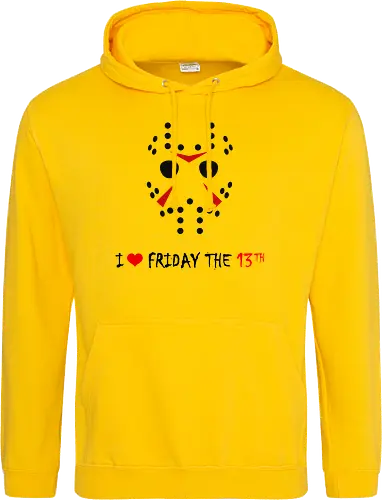 I Love Friday The 13th Vintage Art
