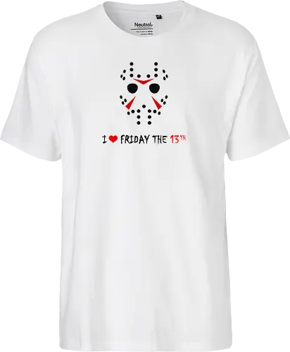 I Love Friday The 13th Vintage Art