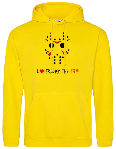 I Love Friday The 13th Vintage Art