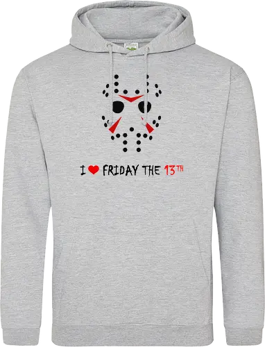 I Love Friday The 13th Vintage Art