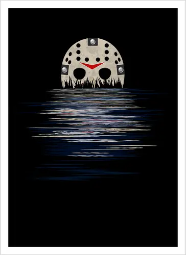 Camp Crystal Lake Moonshine Art