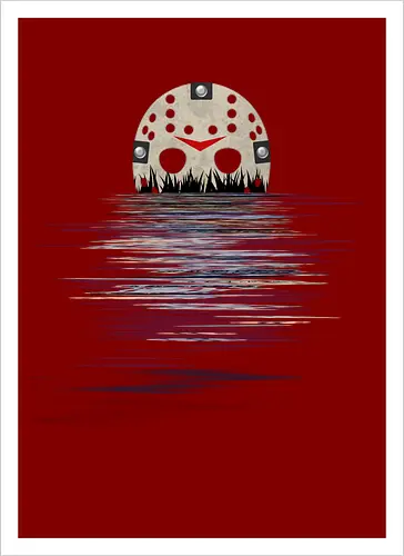 Camp Crystal Lake Moonshine Art