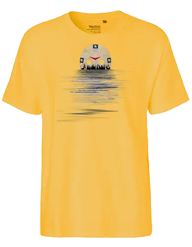Camp Crystal Lake Moonshine Art - funny, camp crystal lake, friday the 13th, funny halloween, funny quote, geek, halloween, happy halloween, horror movie, humor, jason voorhees, joke, meme, parody, vintage - Fairtrade T-Shirt