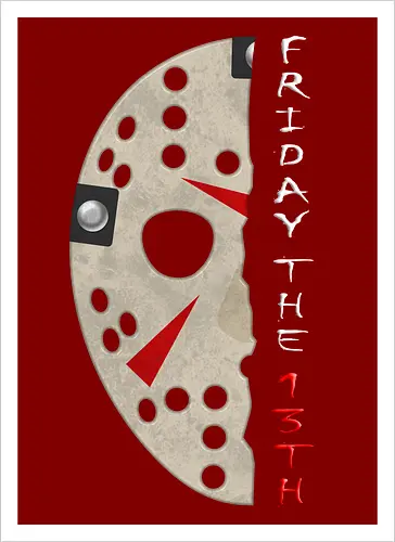 Friday The 13th Vintage Art