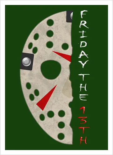 Friday The 13th Vintage Art