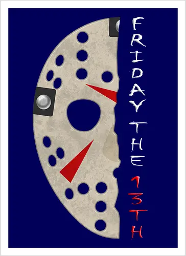 Friday The 13th Vintage Art
