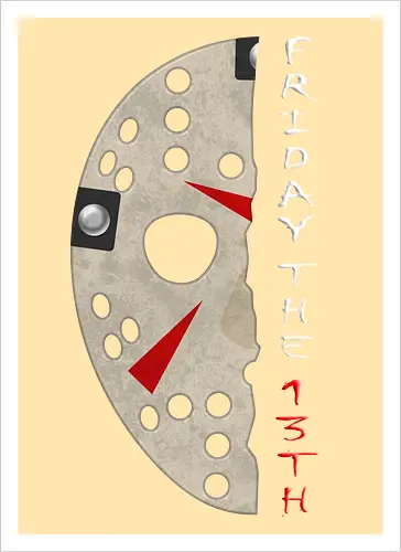 Friday The 13th Vintage Art
