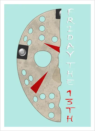 Friday The 13th Vintage Art