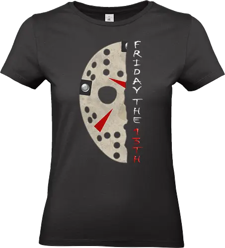 Friday The 13th Vintage Art - funny, camp crystal lake, friday the 13th, funny halloween, funny quote, geek, halloween, happy halloween, horror movie, humor, joke, meme, parody, vintage - Standard T-Shirt (Frauen)