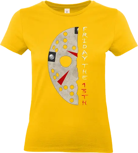 Friday The 13th Vintage Art - funny, camp crystal lake, friday the 13th, funny halloween, funny quote, geek, halloween, happy halloween, horror movie, humor, joke, meme, parody, vintage - Standard T-Shirt (Frauen)