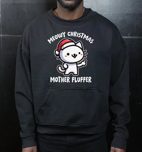 Meowy Christmas Mother Fluffer