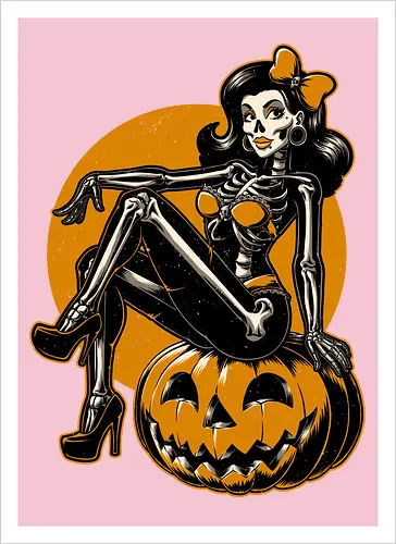 Halloween Pinup