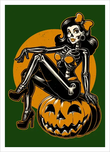 Halloween Pinup