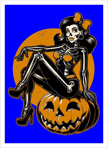 Halloween Pinup