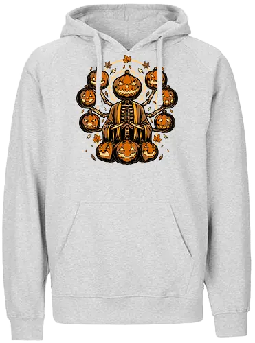 Halloween Pumpkin God - Fairtrade Hoodie