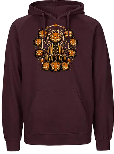 Halloween Pumpkin God - Fairtrade Hoodie