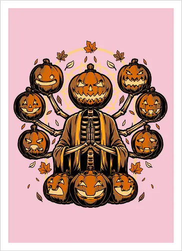 Halloween Pumpkin God