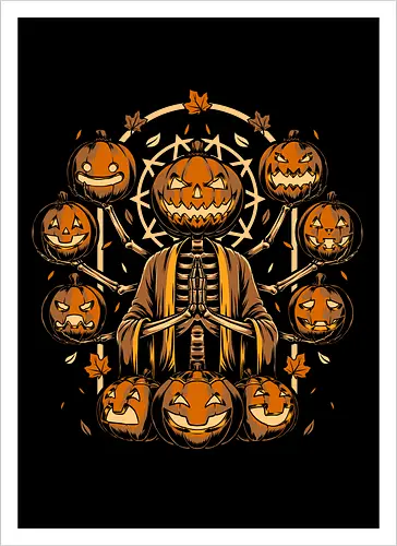 Halloween Pumpkin God