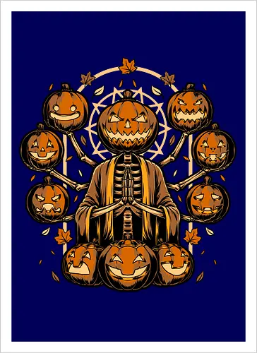 Halloween Pumpkin God