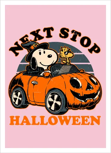 Spooky Beagle Car