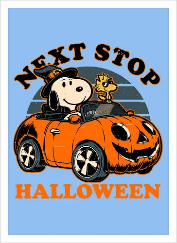 Spooky Beagle Car
