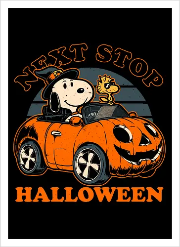 Spooky Beagle Car