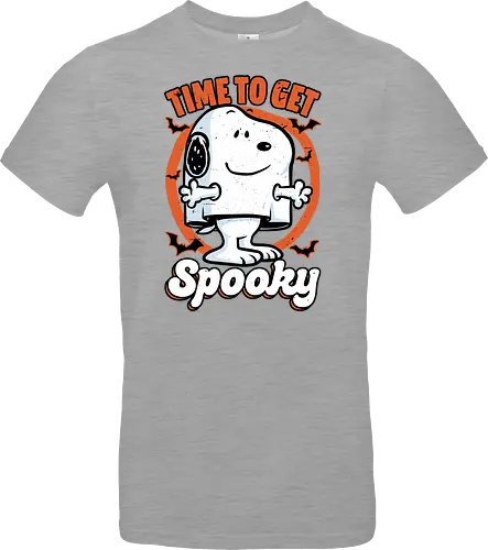 Spooky Beagle Halloween - Halloween, Spooky, Spooky Season, Mystery, Candy, Horror, October, Surprise, creepy, ghost, trick or treat, cute, boo, pet, beagle, dog, comic, bat, bats, peanuts - Standard T-Shirt