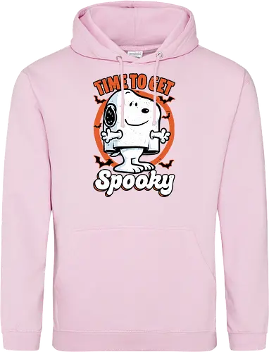 Spooky Beagle Halloween - Halloween, Spooky, Spooky Season, Mystery, Candy, Horror, October, Surprise, creepy, ghost, trick or treat, cute, boo, pet, beagle, dog, comic, bat, bats, peanuts - Standard Hoodie