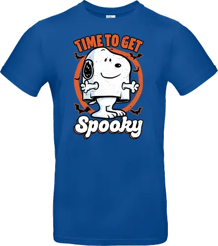 Spooky Beagle Halloween - Halloween, Spooky, Spooky Season, Mystery, Candy, Horror, October, Surprise, creepy, ghost, trick or treat, cute, boo, pet, beagle, dog, comic, bat, bats, peanuts - Standard T-Shirt