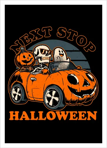 Spooky Car Halloween 