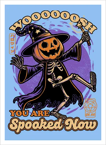 Spooky Pumpkin Wizard
