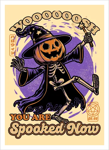 Spooky Pumpkin Wizard