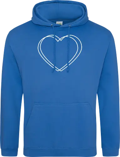 VVP Herz - weiß - Standard Hoodie