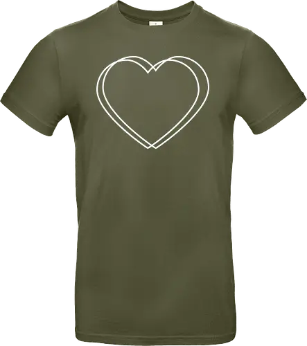 VVP Herz - weiß - Standard T-Shirt
