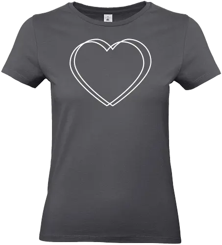 VVP Herz - weiß - Standard T-Shirt (Frauen)