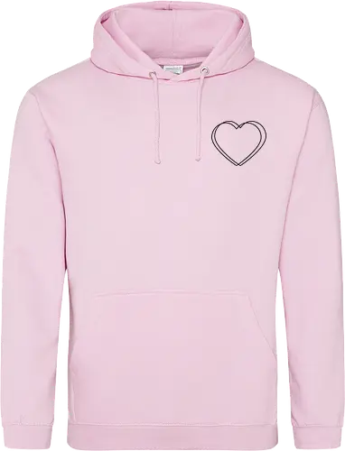 VVP Herz - schwarz - Pocket - Standard Hoodie