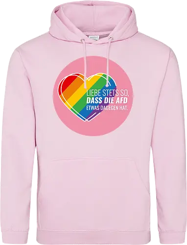 Liebe stets so... Pride Herz - Kreis - Standard Hoodie