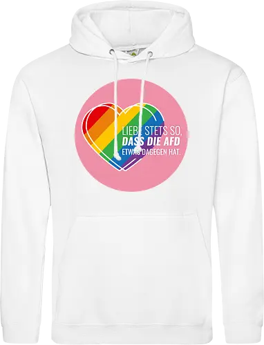 Liebe stets so... Pride Herz - Kreis - Standard Hoodie