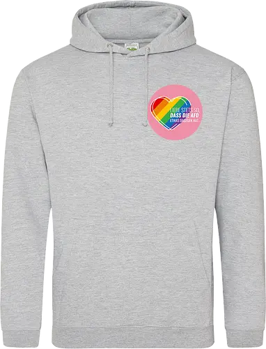 Liebe stets so... Pride Herz - Kreis - Pocket - Standard Hoodie
