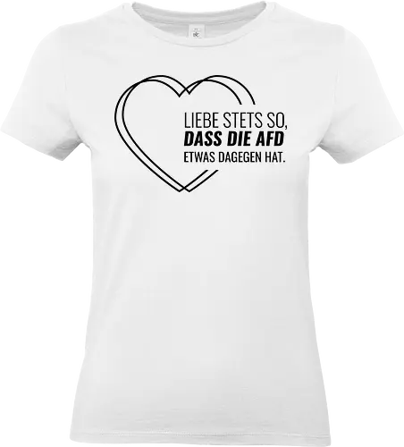 Liebe stets so... - schwarz