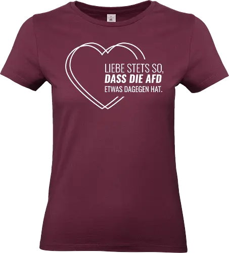 Liebe stets so... - weiß
