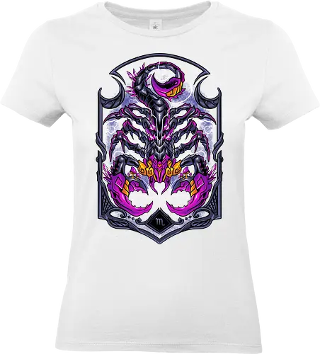 great scorpio zodiac  - zodiac, scorpio, scorpion, poison, Symbiote, mushroom, psycadelic, art, magic, cool, logo, mascot, illustration, wild, beast, horror, halloween - Standard T-Shirt (Frauen)