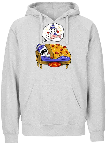 sleeping beauty  - cat, busy, kitty, fun, funny, cute, animal, catlover, fish, pizza, pizzalover, animal, food, culinary, meme, cartoon - Fairtrade Hoodie